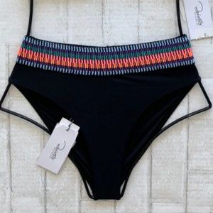 Peixoto Swim ZONI High Waist Bikini Bottom